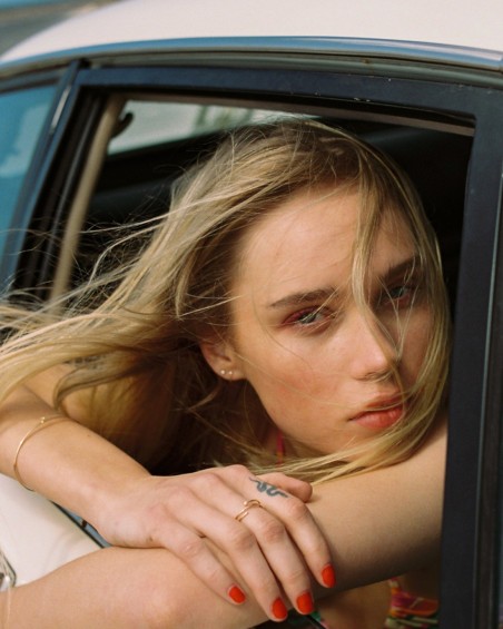 Gouden spiraalring met diamanten | LECARRE