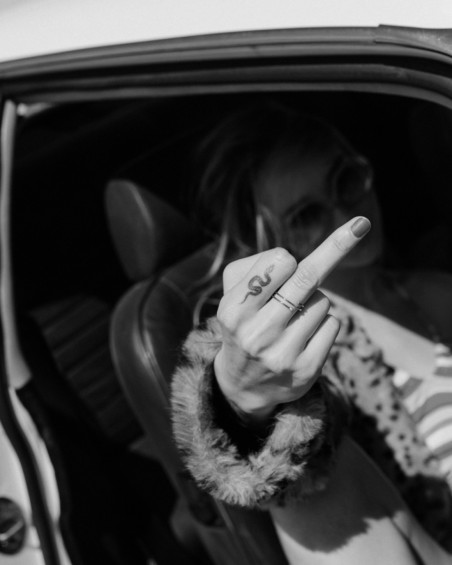 Spiralring aus Weißgold mit Diamanten | LECARRE