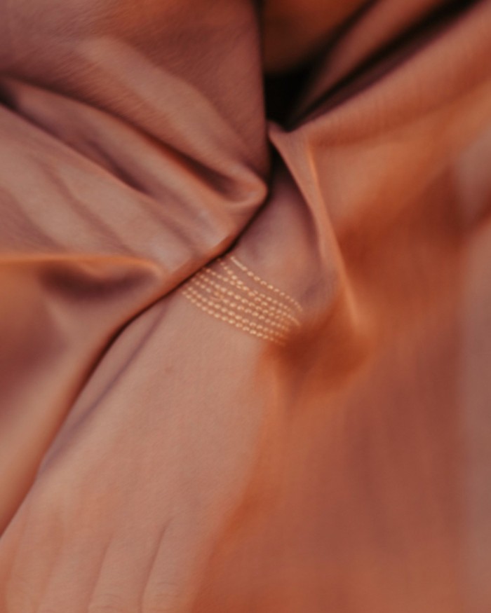 Flexibles Gold-Kreis-Diamantarmband | LECARRE