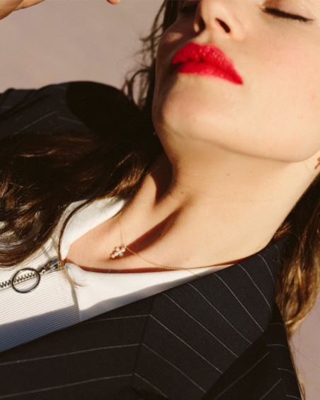 Collier et croix en perles de culture | LECARRE