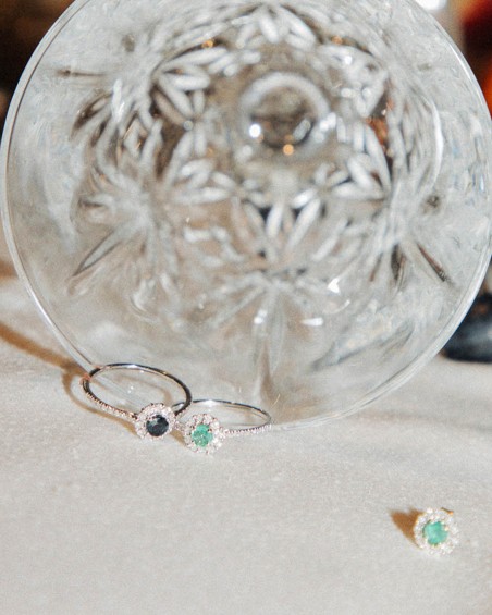 Emerald Glory oorbellen | LECARRE