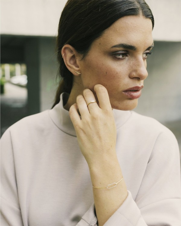 Bague diamant baguette dégradée en or | LECARRE 2