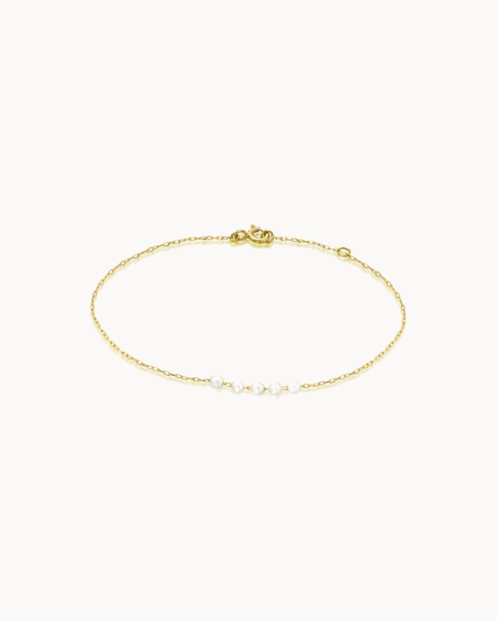 Purity Gold and Cultured Pearl Bracelet | LECARRE