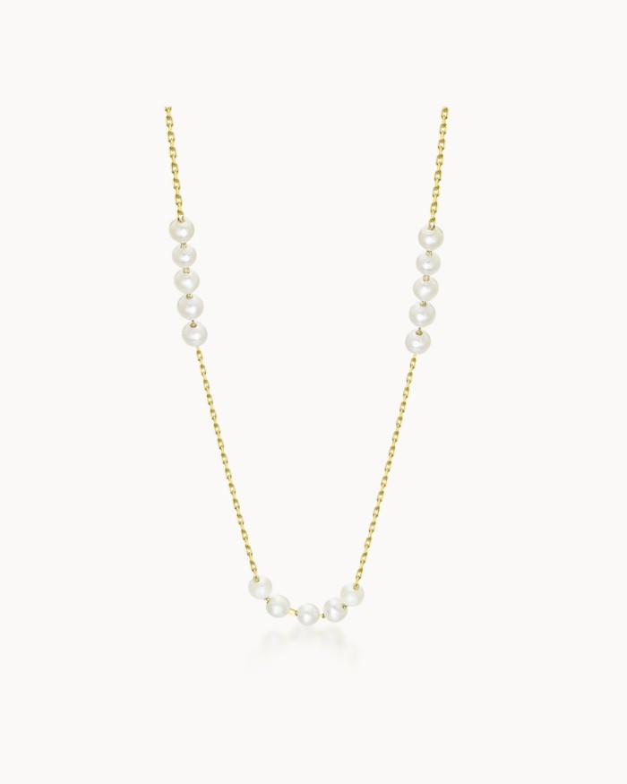 Purity Multi-Pearl Gullkjede | LECARRE