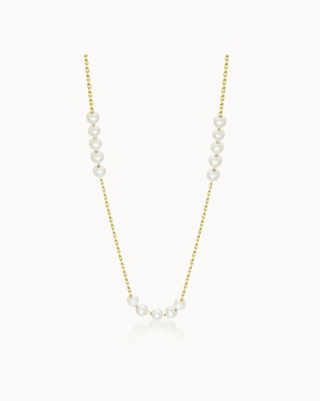 Purity Multi-Pearl Gold Chain | LECARRE