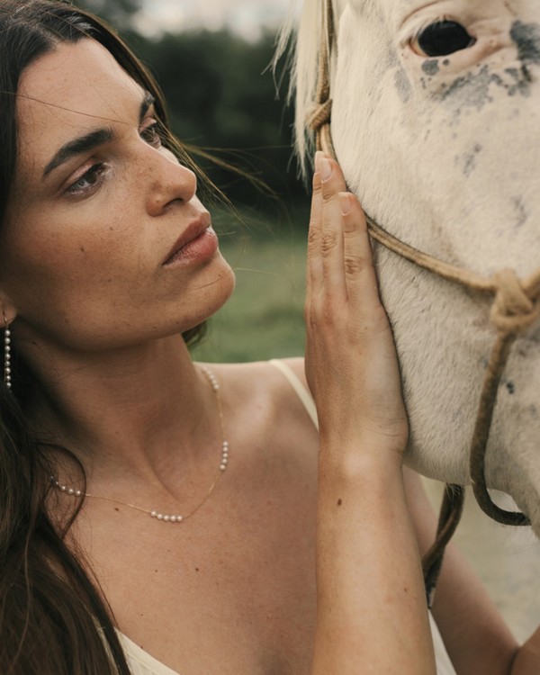 Purity Multi-Pearl Gold Chain | LECARRE 2