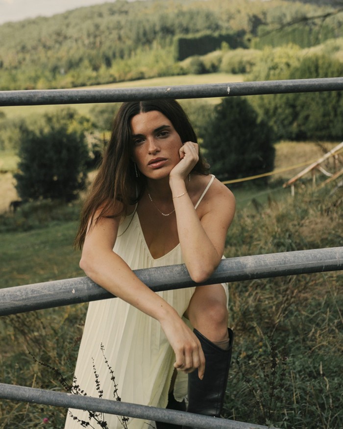 Lanț de aur Purity cu mai multe perle | LECARRE