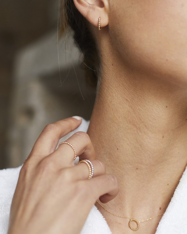 Bubbles ring i 18 karat hvitt gull | LECARRE 2