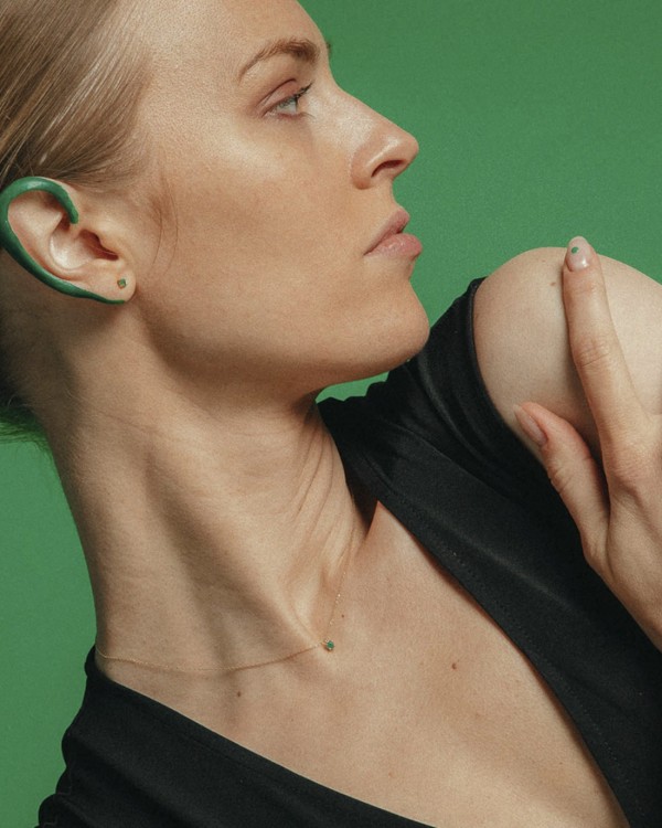 Anel Colorize em Ouro com Esmeraldas e Diamantes | LECARRE 2