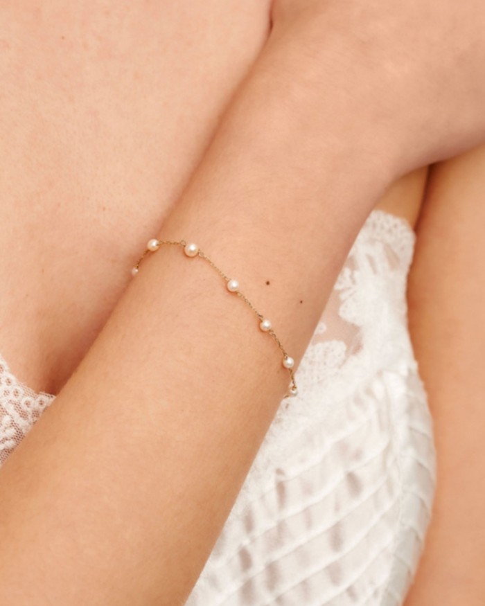 Cultured Pearl Bracelet | LECARRE