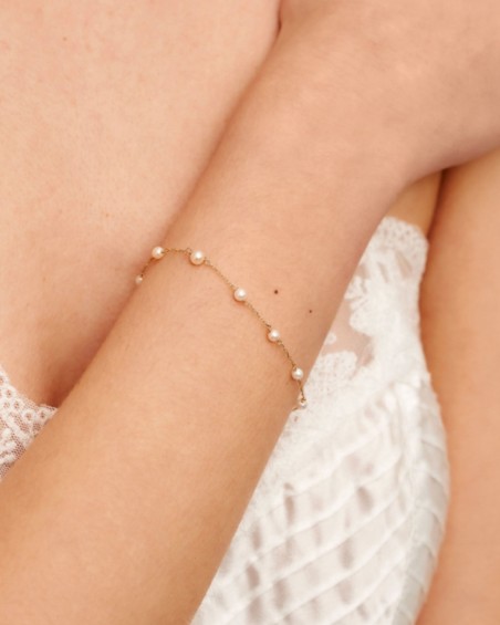 Armbånd med dyrkede perler | LECARRE