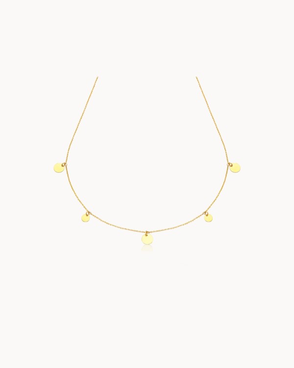 Collana con piastre di diverse dimensioni | LECARRE