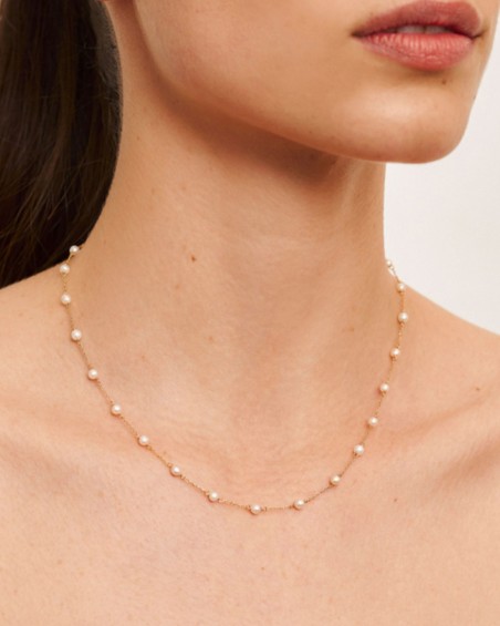 Collier ras du cou en perles de culture | LECARRE