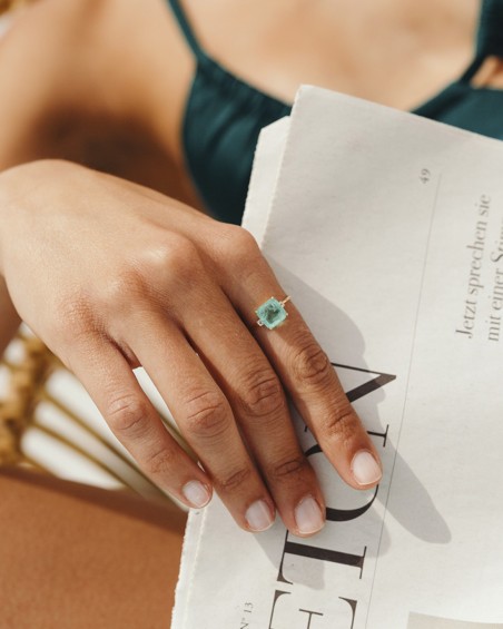 Bague Green Love | LECARRE