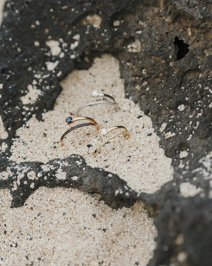 Nomad Gold Diamond Ring | LECARRE