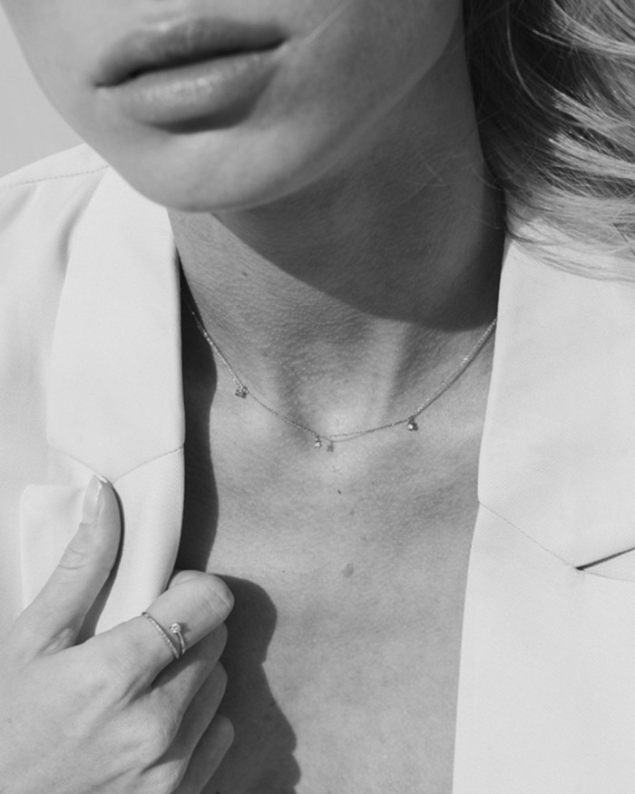 Bague Nomad en or blanc et diamants | LECARRE