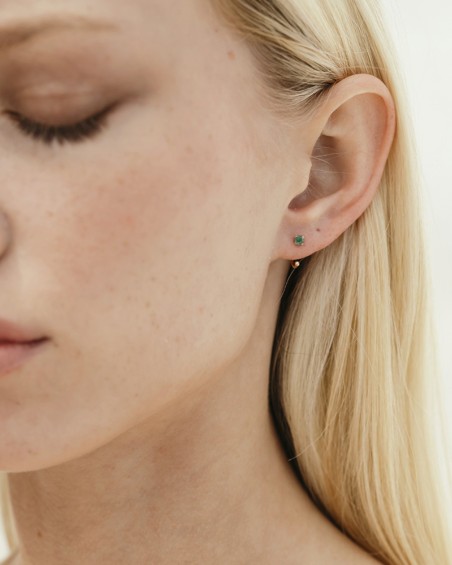 Emerald Gold Earcuff | LECARRE