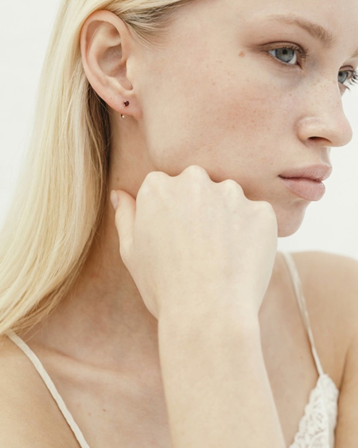 Gold & Rubies Earcuff | LECARRE