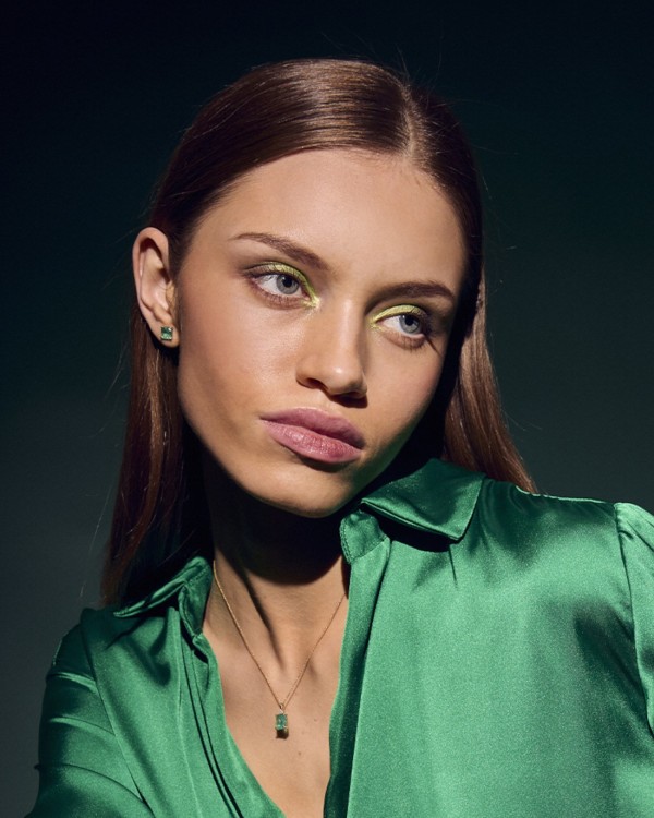 Boucles d'oreilles Green Love | LECARRE 2