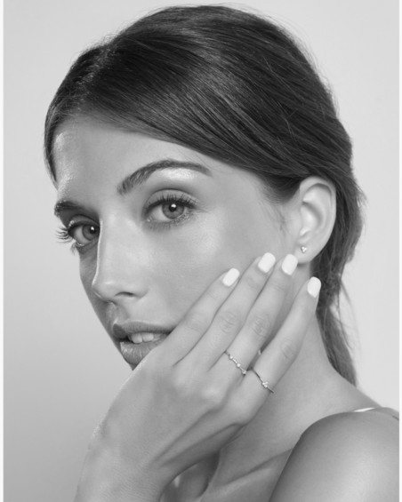 Trinity Ring Roségoud Bruine Diamanten | LECARRE