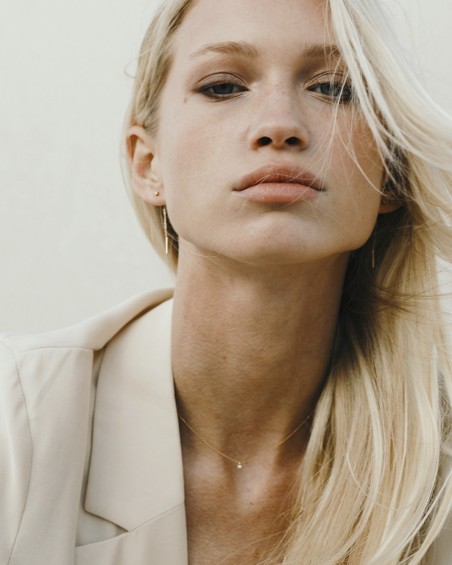 Złoty łańcuszek Nomad z diamentami | LECARRE