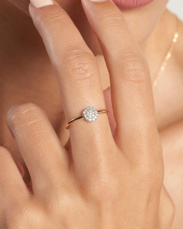 Diamond Rosette Ring | LECARRE 2