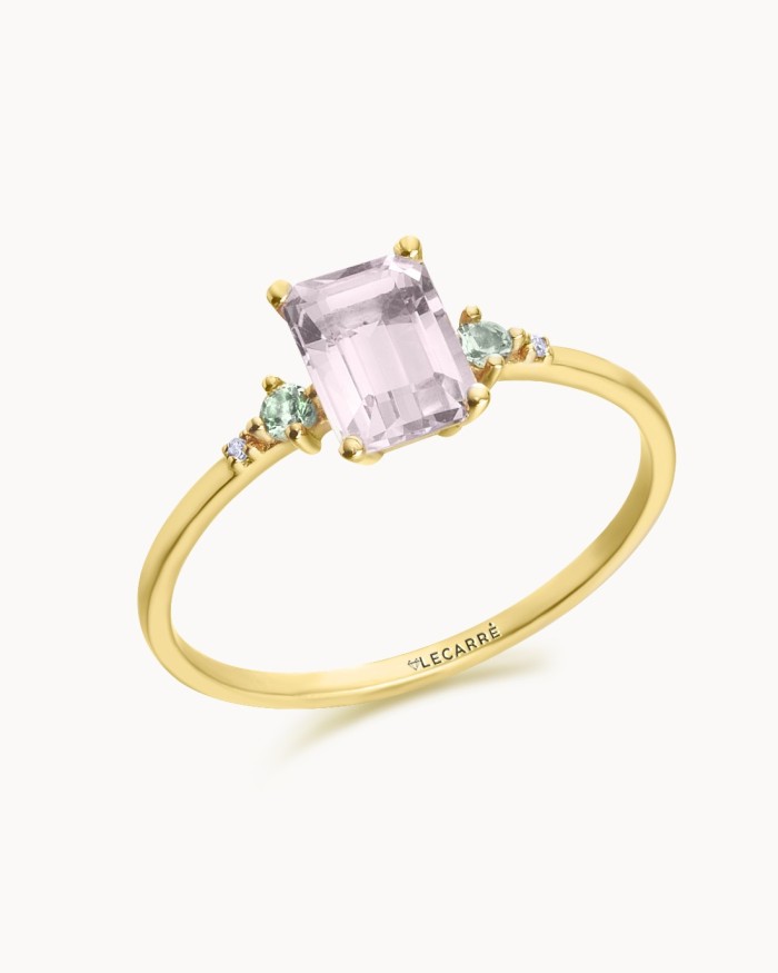 Majorelle Ametist Diamantring | LECARRE
