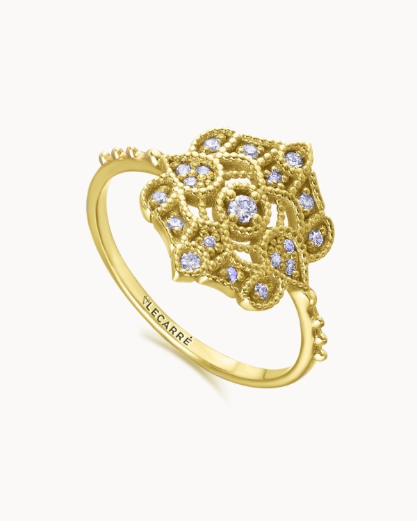 Anillo O.A. Y Brill. 0,147 Ct. |