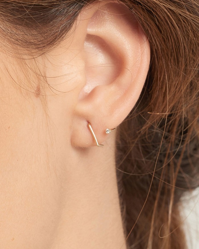 Manchette d'oreille en diamant | LECARRE