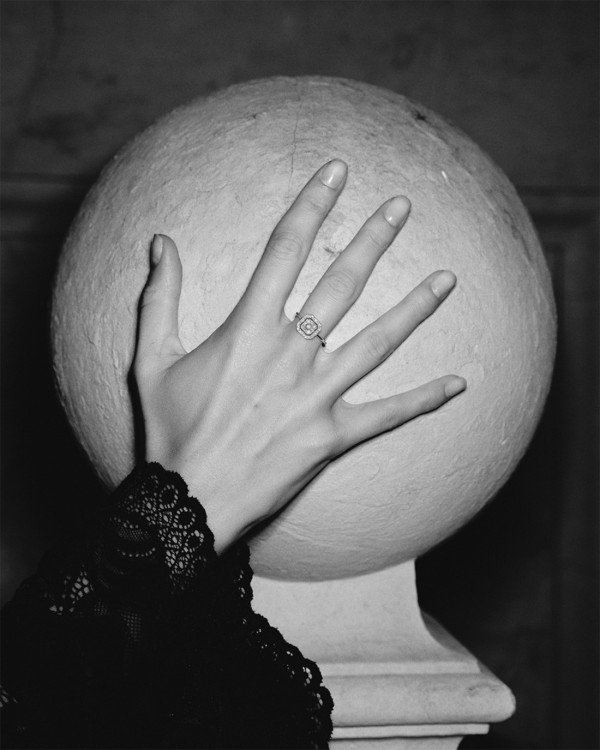 Bague Octo en or blanc et diamants | LECARRE 2