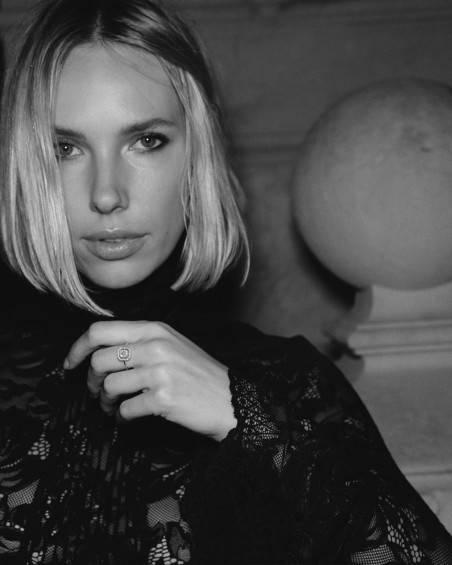 Octo-ring i hvitt gull og diamanter | LECARRE