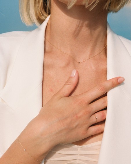 Diamantring i gull | LECARRE