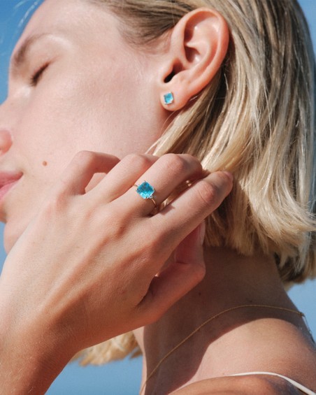 Brincos Blue Love | LECARRE