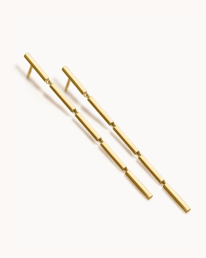 Boucles d'oreilles XL Gold Reflection | LECARRE