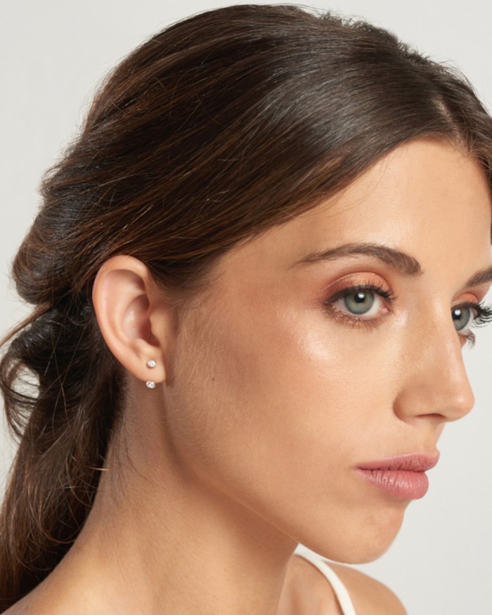 Rose Gold Earcuff With Diamonds | LECARRE