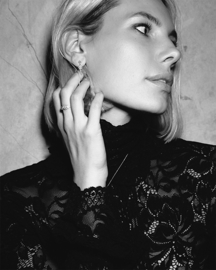 Pendientes Reinaissance Oro Blanco | LECARRE