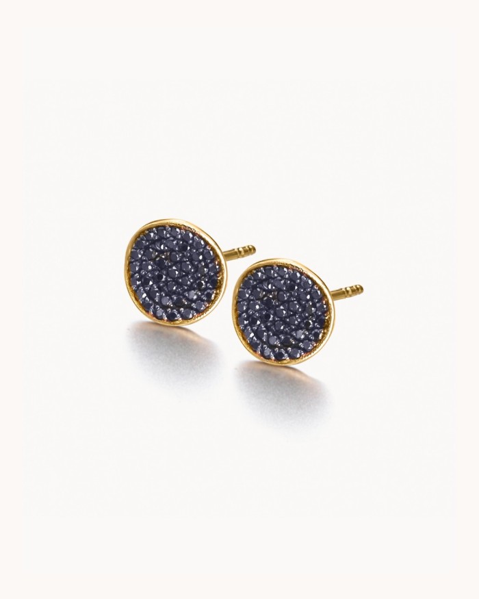 Orecchini Vita Gold Diamond Black | LECARRE