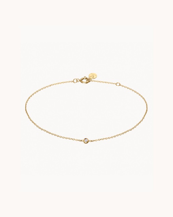 Pulsera Oro Chaton Diamante | LECARRE