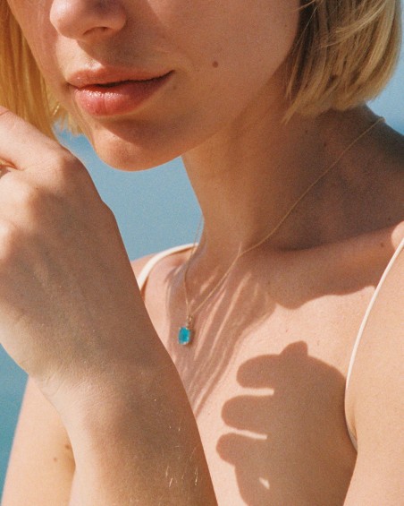 Blauwe liefdesketting | LECARRE