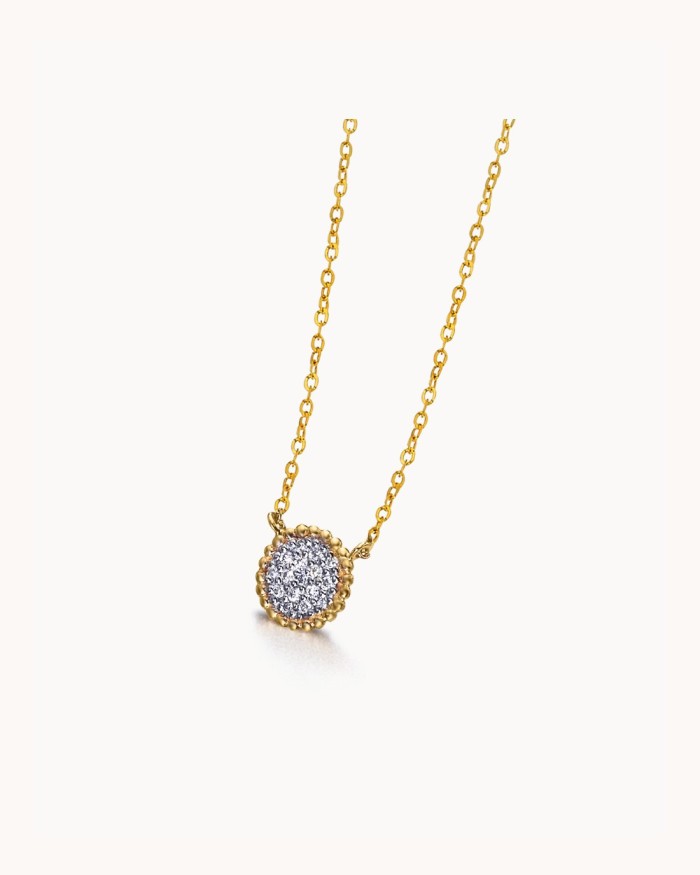 Colgante Perle Redondo Oro & Diamantes | LECARRE