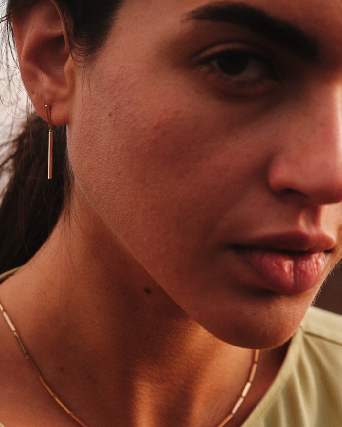 Gouden Reflectie Ketting | LECARRE