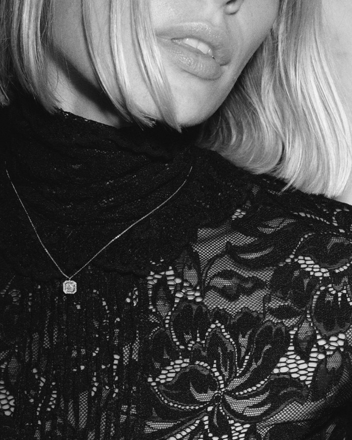 Pandantiv Octo din aur cu diamante | LECARRE