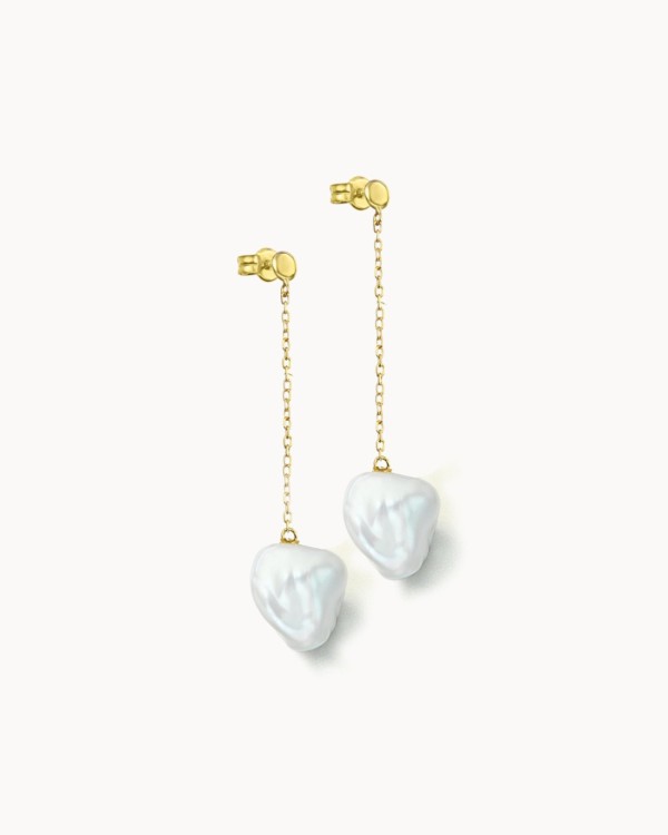 Baroque Pearl Earring | LECARRE