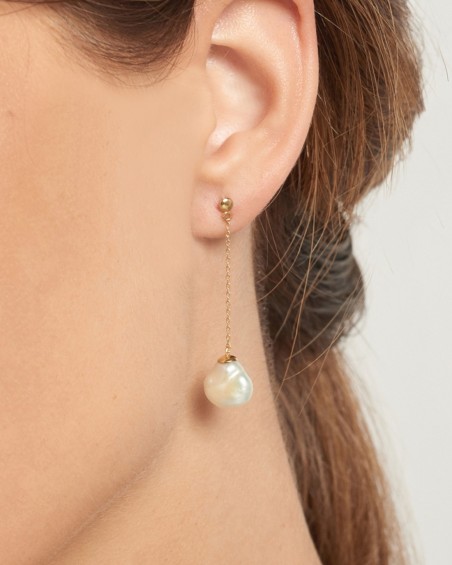 Baroque Pearl Earring | LECARRE