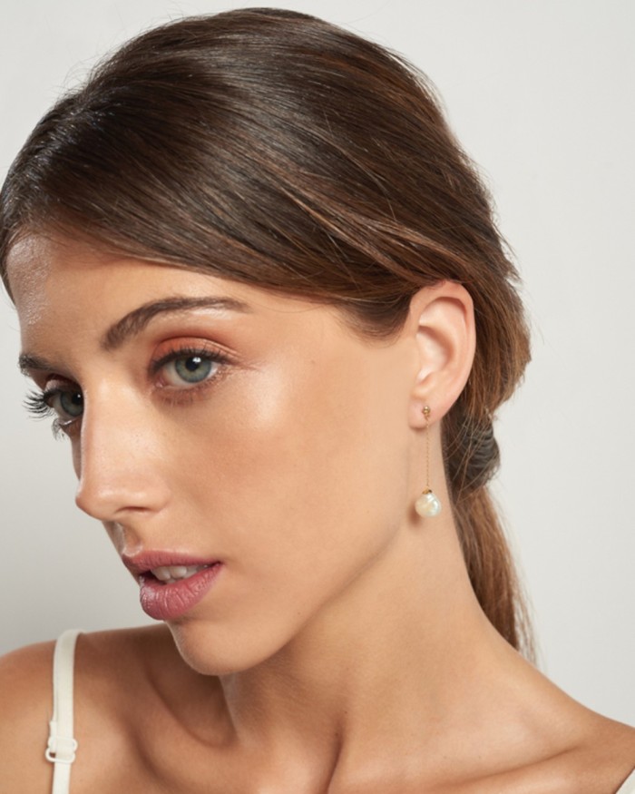 Baroque Pearl Earring | LECARRE