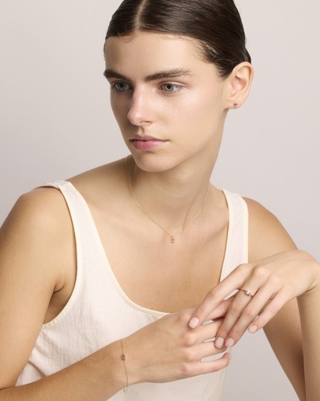 Bague ovale en améthyste OA 6x4 | LECARRE