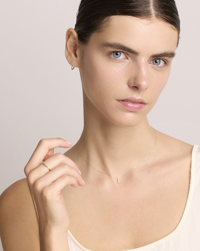 Inel OA și diamant. 0.036 Ct. | LECARRE