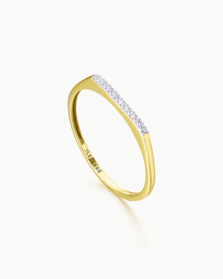 OA Ring en Briljant. 0,036 Ct. | LECARRE