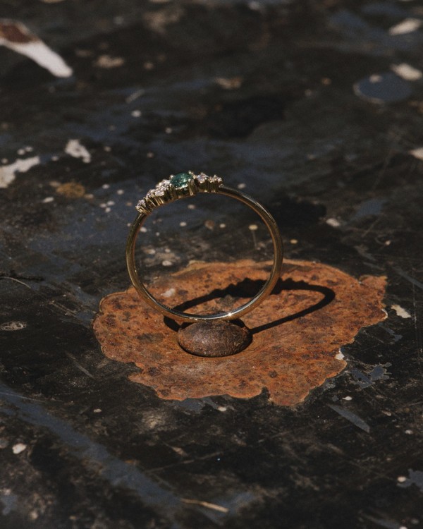 Bague saphir HSI Y 0,09 ct OB | LECARRE 2