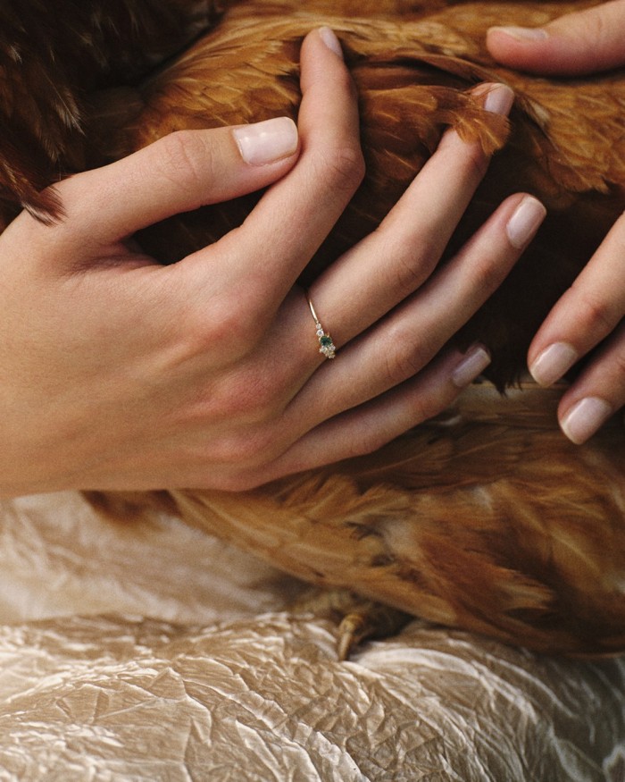 OB 0.09 Ct Hsi Y Saffier Ring | LECARRE